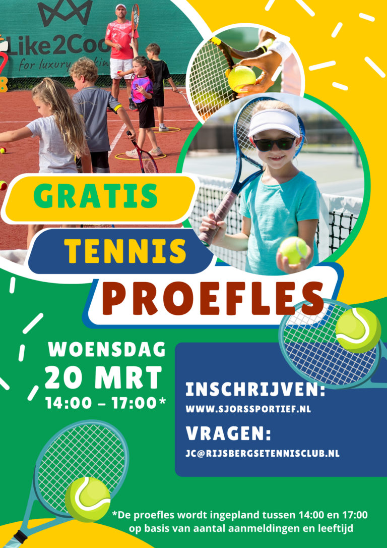 Proefles RTC Tennis